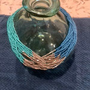 Two-Toned Blue Necklace
